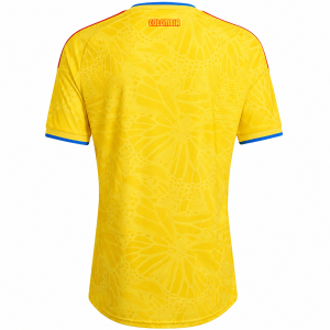 Richard Ríos Colombia National Team Soccer Jerseys 8 Colombia National Team Home Soccer Jersey 2026 in yellow with blue and red accents, featuring the Colombia football crest and breathable performance fabric.