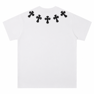 Chrome Hearts Cross Baggy Tee White – Premium Gothic Cross Oversized T-Shirt for Men & Women 7 Chrome Hearts Cross Baggy Tee White – Oversized Gothic Streetwear T-Shirt