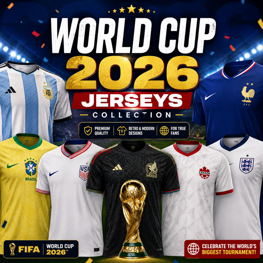 World Cup 2026 Jerseys Collection
