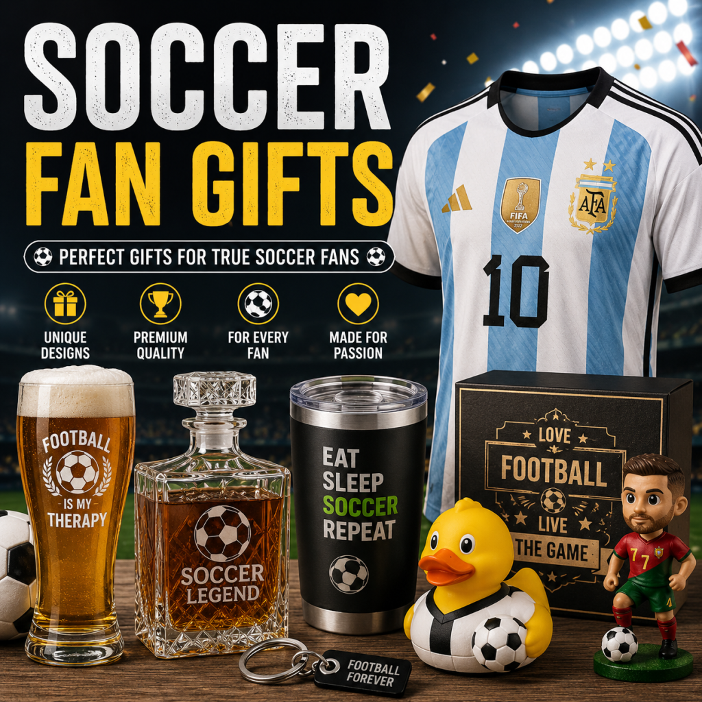 Soccer Fan Gifts Collection Football Gifts and Collectibles
