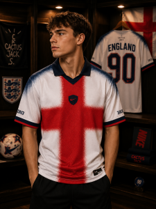England FIFA World Cup 2026 Travis Scott Cactus Jack Soccer Jersey