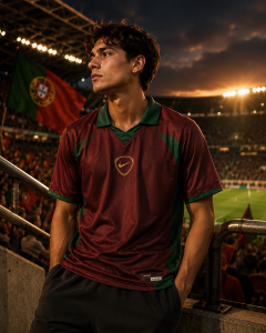 Portugal FIFA World Cup 2026 Travis Scott Cactus Jack Soccer Jersey 9 Portugal FIFA World Cup 2026 Travis Scott Cactus Jack Soccer Jersey