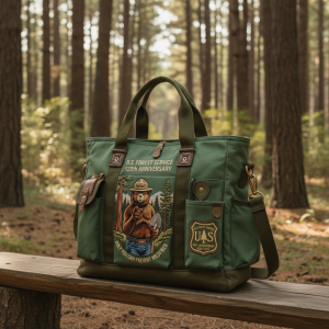USFS 120th Anniversary Heavy-Duty Canvas Tote Bag 10 USFS 120th Anniversary Heavy-Duty Canvas Tote Bag