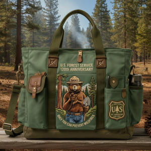 USFS 120th Anniversary Heavy-Duty Canvas Tote Bag 8 USFS 120th Anniversary Heavy-Duty Canvas Tote Bag