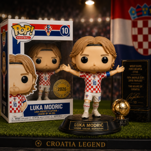 Luka Modrić End of an Era Croatia Football Legend Figurine 6 Luka Modrić Croatia Football Legend Collectible Figurine