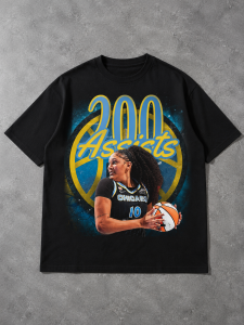 Kamilla Cardoso 200 Career Assists Coach Marsh T-Shirt 6 Kamilla Cardoso 200 Career Assists Graphic T-Shirt