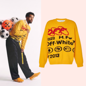 Vozinha x Off-White Mercurial Yellow Nike Crewneck Sweatshirt 9 Vozinha x Off-White Mercurial Yellow Nike Crewneck Sweatshirt