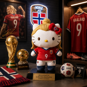 Hello Kitty x Erling Haaland Norway 2026 FIFA World Cup Plush Toy 7 Hello Kitty x Erling Haaland Norway 2026 FIFA World Cup Plush Toy