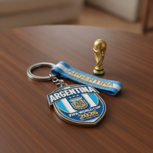 Argentina National Football Team FIFA World Cup 2026 Collectible Keychain 8 Argentina FIFA World Cup 2026 National Team Collectible Keychain