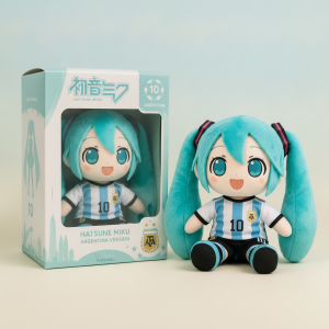 Hatsune Miku Argentina FIFA World Cup 2026 Plush Doll