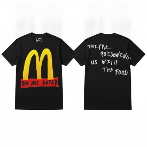 McDonald's Inspired Anti-Fast Food Social Commentary Graphic T-Shirt 7 McDonald's Inspired Anti-Fast Food Social Commentary Graphic T-Shirt