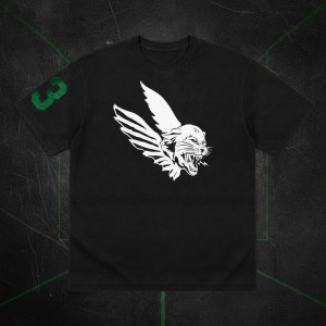 Lionel Messi Givenchy Flying Tiger Distressed Graphic T-Shirt
