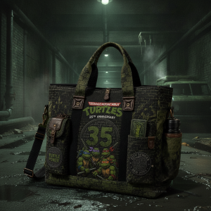 Teenage Mutant Ninja Turtles 35th Anniversary Tote Bag 9 TMNT 35th Anniversary Graphic Tote Bag