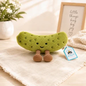 Jellycat Amuseables Pickle Soft Plush Toy 7 Jellycat Amuseables Pickle Soft Plush Toy