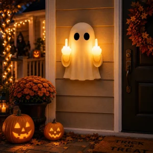Ghost Middle Finger Wall Light Funny Halloween Decor 2026 8 Ghost Middle Finger Wall Light Funny Halloween Decor 2026