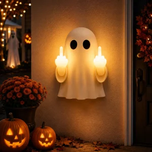 Ghost Middle Finger Wall Light Funny Halloween Decor 2026 7 Ghost Middle Finger Wall Light Funny Halloween Decor 2026