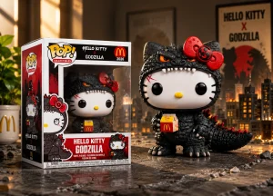 Hello Kitty x Godzilla McDonald’s Special Event Collectible Resin Figure