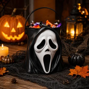 Scream Ghostface Halloween 2026 Trick-or-Treat Candy Bucket