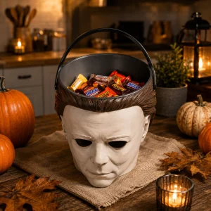 Michael Myers Halloween 2026 Spooky Trick-or-Treat Candy Bucket