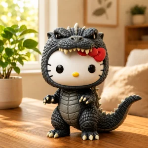 Funko Pop Hello Kitty x Godzilla HelloZilla 2026 Collectible Figure